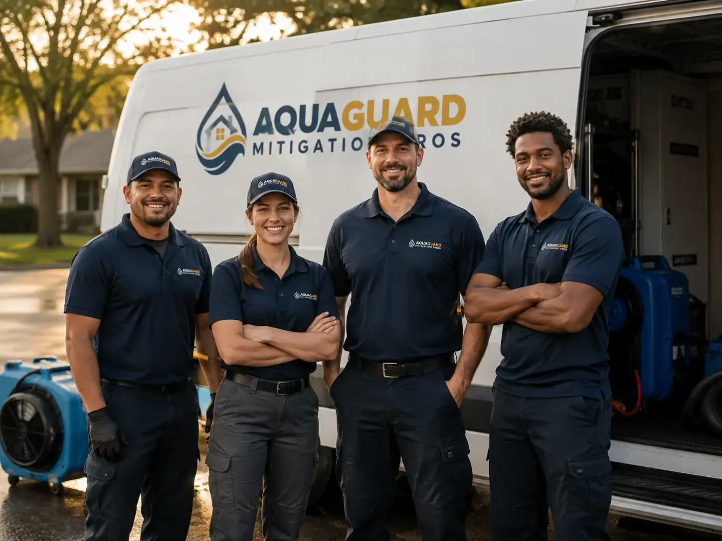 Water Damage Mitigation company in Baskerville, VA